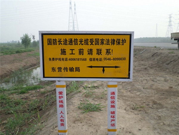 铁路警示牌